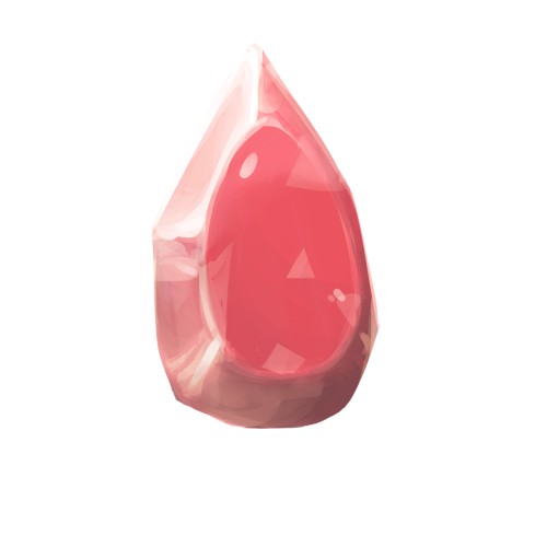 Gemcrafted Shard - Red Glow